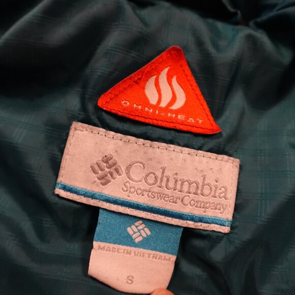 Columbia Morning Light II Insulated Omni-Heat Jacket women's small teal blue - Picture 13 of 16